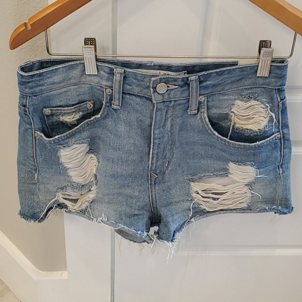 Lovers & Friends High Waisted Jack Denim Shorts